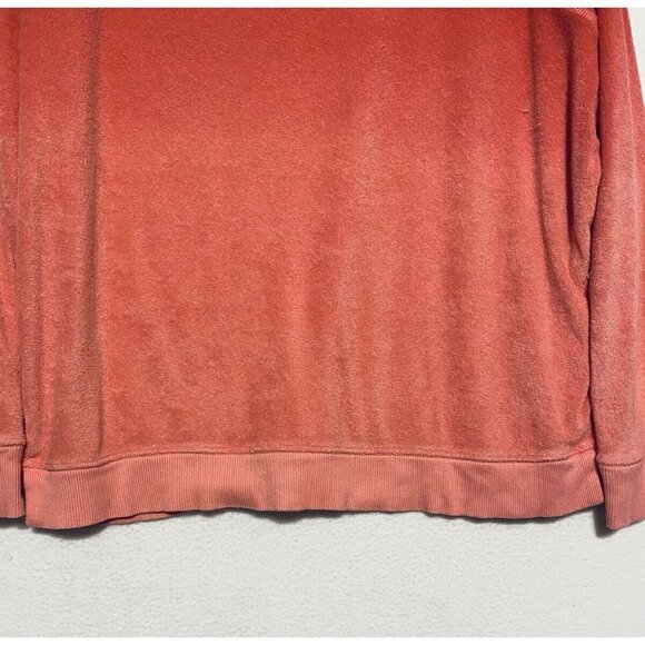 American Eagle Soft Sexy Terry Sweatshirt Womens Pink Ombre Boho Medium - Picture 3 of 9